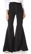 PAPER LONDON TEMPEST FLARE TROUSERS