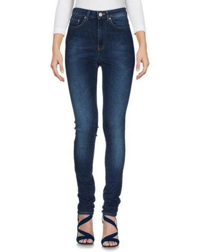 Shop Acne Studios Denim Pants In Blue