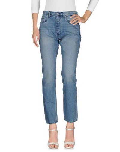 Shop Blk Dnm Denim Pants In Blue