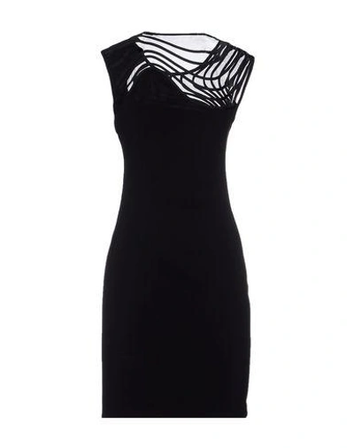 Shop Stella Mccartney Short Dress In Black