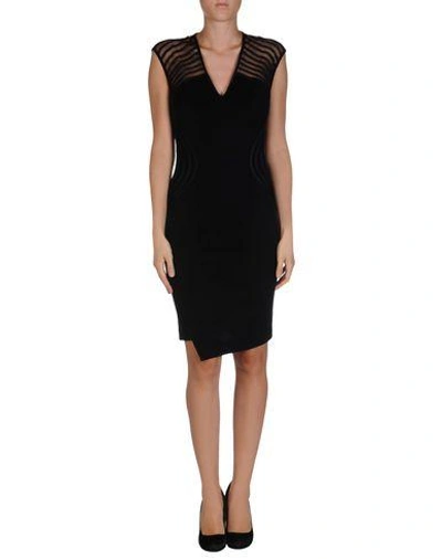 Shop Stella Mccartney Short Dress In Black