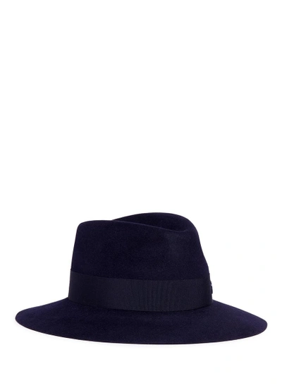 Shop Maison Michel 'henrietta' Rabbit Furfelt Fedora Hat