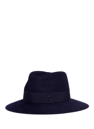 Shop Maison Michel 'henrietta' Rabbit Furfelt Fedora Hat