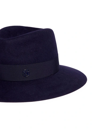 Shop Maison Michel 'henrietta' Rabbit Furfelt Fedora Hat