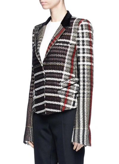 Shop Haider Ackermann Metallic Tweed Blazer