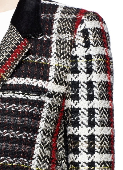 Shop Haider Ackermann Metallic Tweed Blazer