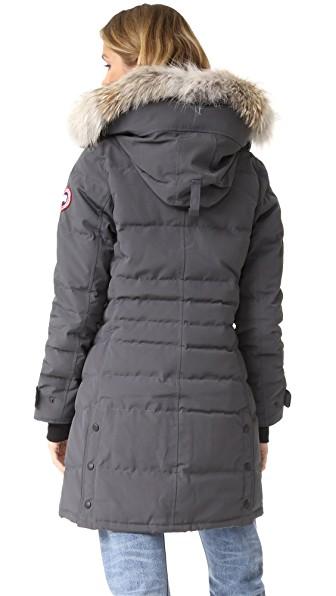 canada goose lorette parka graphite