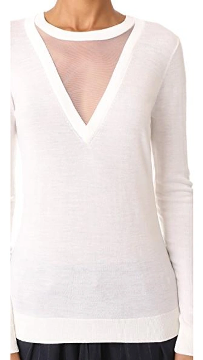 Shop Bailey44 Chivalry Sweater In Chalk