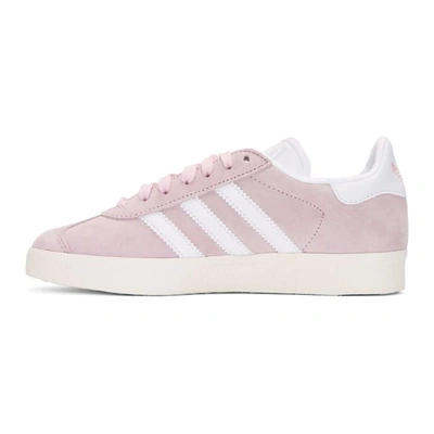 Shop Adidas Originals Pink Suede Gazelle Og Trainers