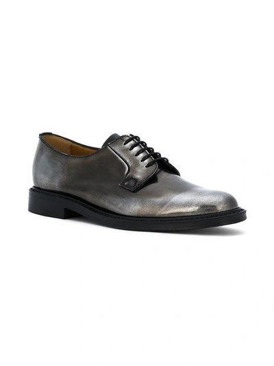 Shop Church's Lace Up Brogues In Metallic