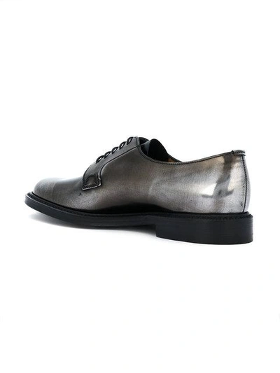 Shop Church's Lace Up Brogues In Metallic