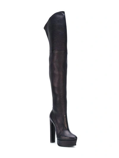 Shop Casadei Over The Knee Boots