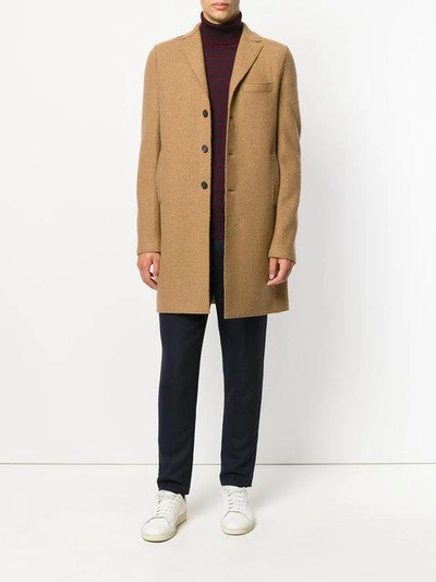 Harris Wharf London Buttoned Coat | ModeSens