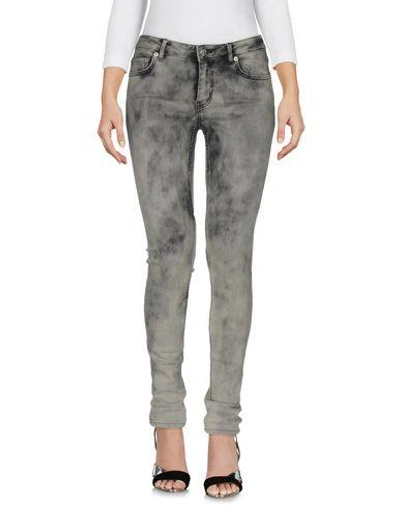 Shop Blk Dnm Denim Pants In Grey