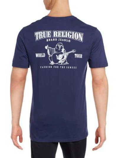Shop True Religion Activewear Logo Shirt In Black