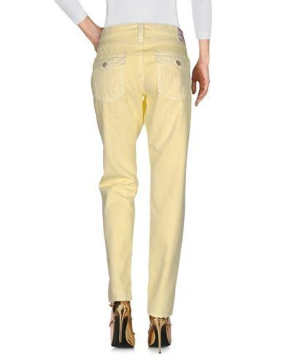 Shop True Religion Denim Pants In Light Yellow