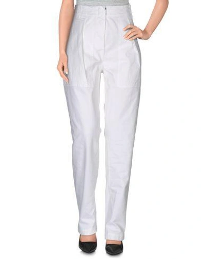 Shop Isabel Marant Étoile Casual Pants In White
