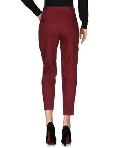 Shop Isabel Marant Étoile Casual Pants In Brick Red