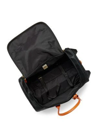 Shop Bric's My Safari 21" Carry-on Rolling Duffle In Black