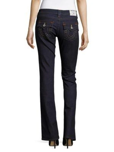 Shop True Religion Becky Bootcut Jeans In Dark Wash