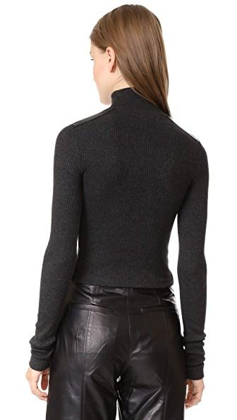 Getting Back To Square One The Turtleneck Sweater With Patches In Black ...