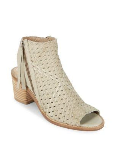 Shop Sam Edelman Cooper Leather Pumps In Stone