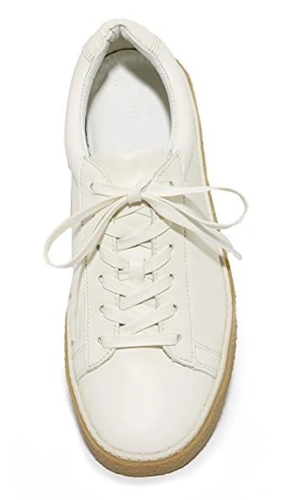 Shop Vince Neela Platform Sneakers In Off White