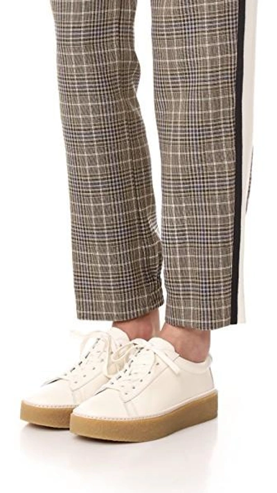 Vince Neela Leather Lace Up Platform Sneakers In Nocolor ModeSens