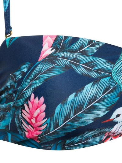 Shop Duskii Haleakala Bikini Top In Multicolour