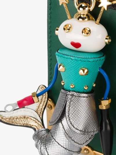 Shop Prada Mermaid Bag Charm In Multicolour