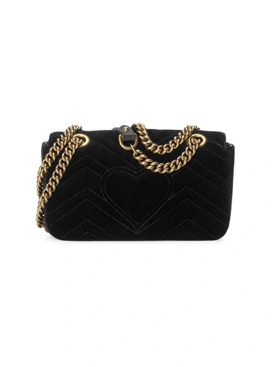 Shop Gucci Mini Gg Marmont Shoulder Bag
