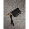 BURBERRY Grainy Leather ID Card Case Charm,40529301