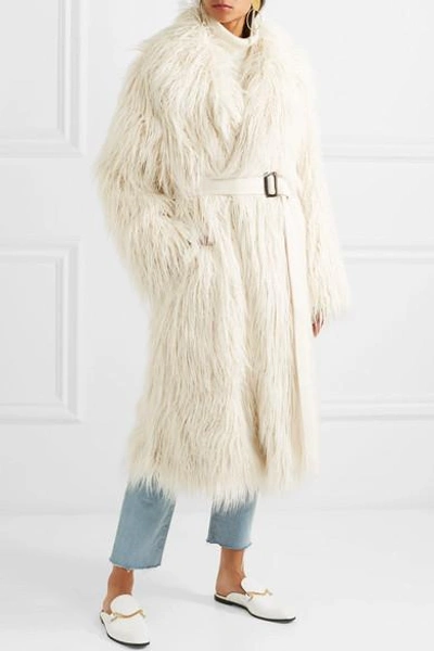 Shop Goen J Faux Fur Coat