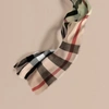 BURBERRY THE LIGHTWEIGHT CASHMERE SCARF IN OMBRÉ CHECK,40562021