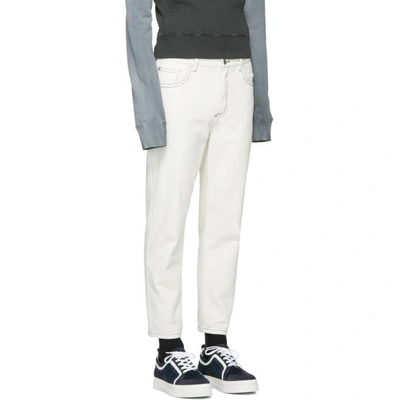 Shop 3.1 Phillip Lim / フィリップ リム White Tapered Cropped Jeans