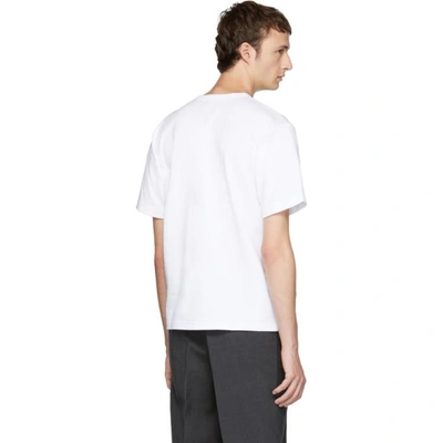 Shop Kolor White Plain T-shirt