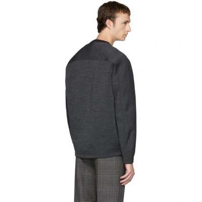Shop Kolor Grey Plain Sweatshirt