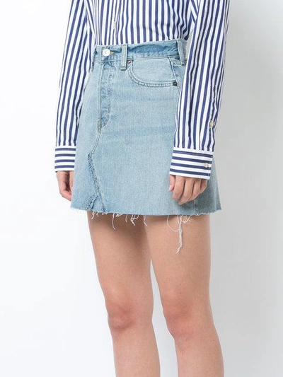Shop Re/done Short Denim Skirt