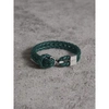 BURBERRY Braided Leather Bracelet,40526061