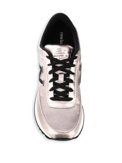 Shop New Balance Lace-up Low-top Sneakers In Champagne