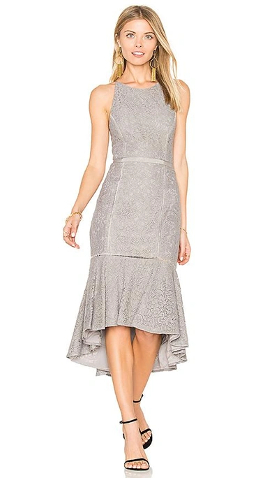Shop The Jetset Diaries Constance Midi Dress In Gray