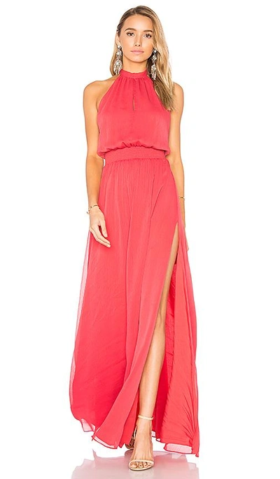 Shop The Jetset Diaries Shale Maxi Dress In Red