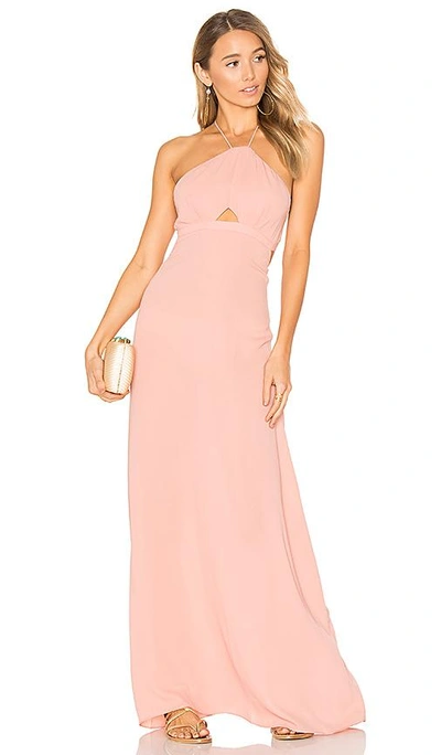 Shop Tavik Kennington Dress In Rose Dawn