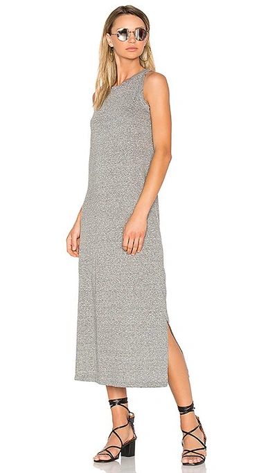 Shop Current Elliott The Perfect Muscle Tee Dress In Gray