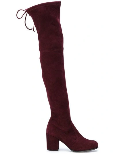 Shop Stuart Weitzman Knee Length Boots