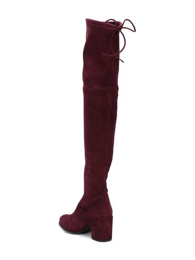 Shop Stuart Weitzman Knee Length Boots