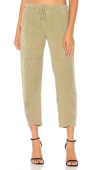 Shop Bella Dahl Utility Pant In Olive