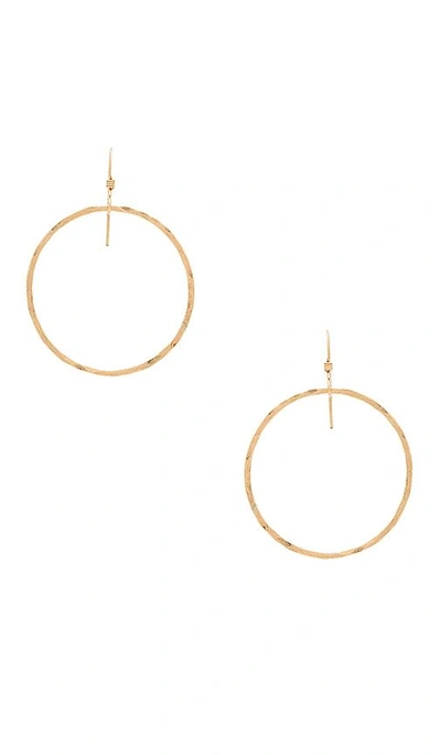 Shop Mimi & Lu Jackson Earrings In Gold