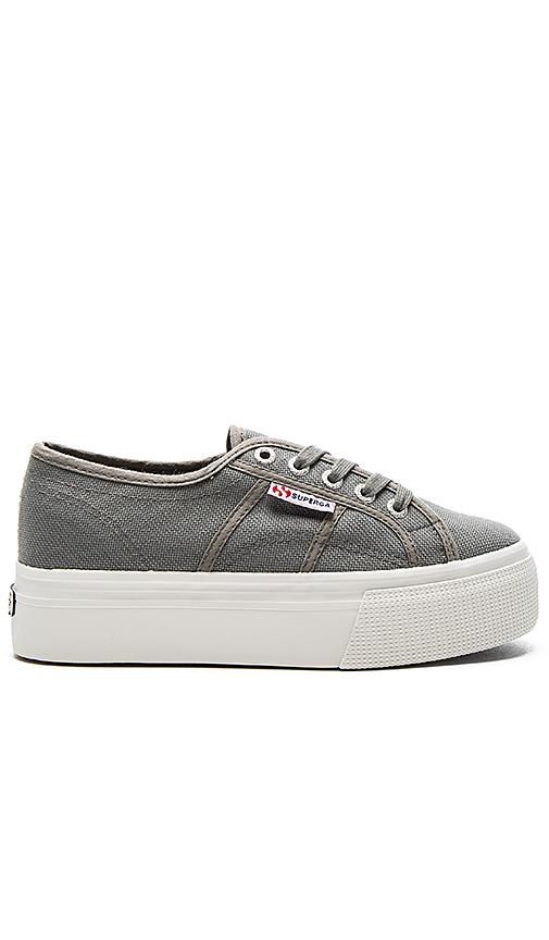 superga lace up platform sneakers