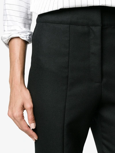 Shop Jacquemus Le Pantalon Nino Trousers In Black